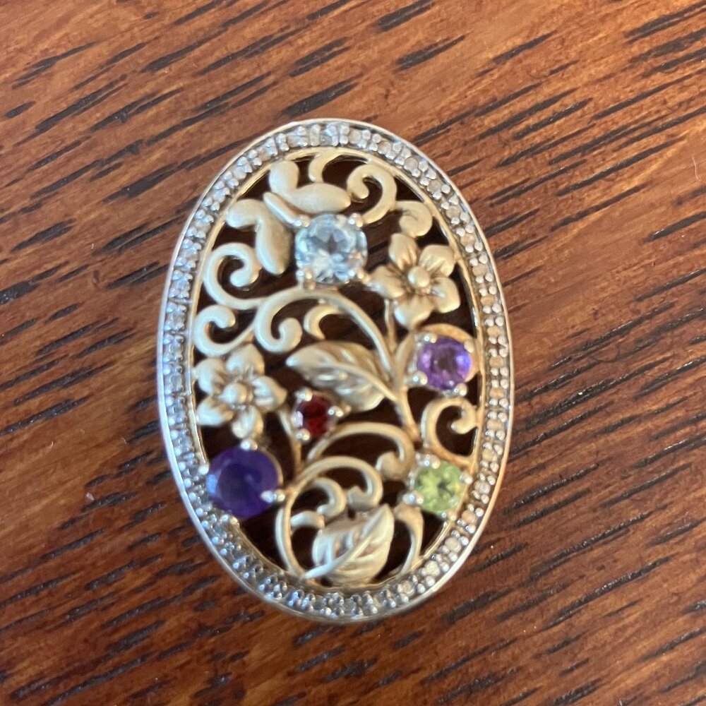 gemstone/ birthstone pendant